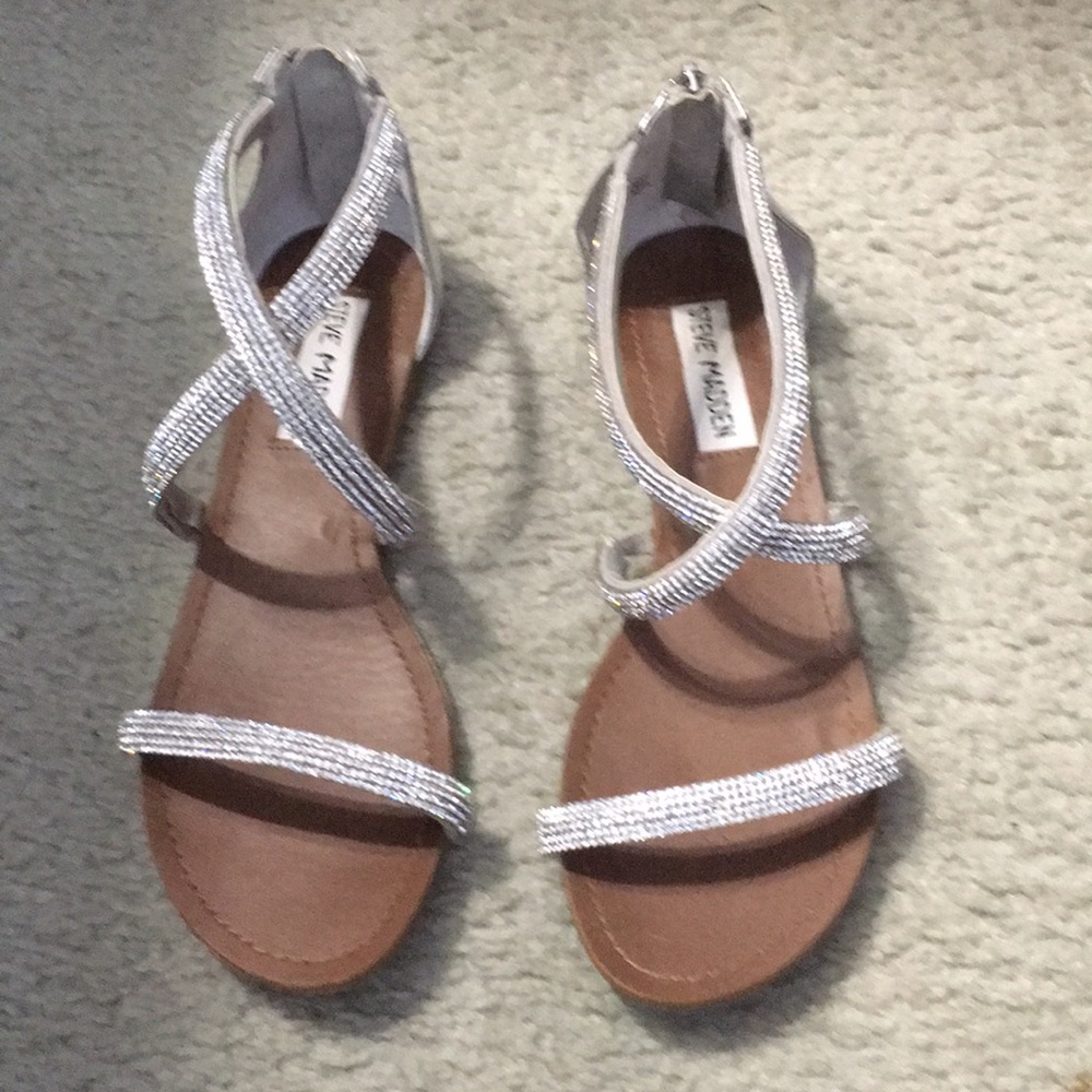 Sandals.